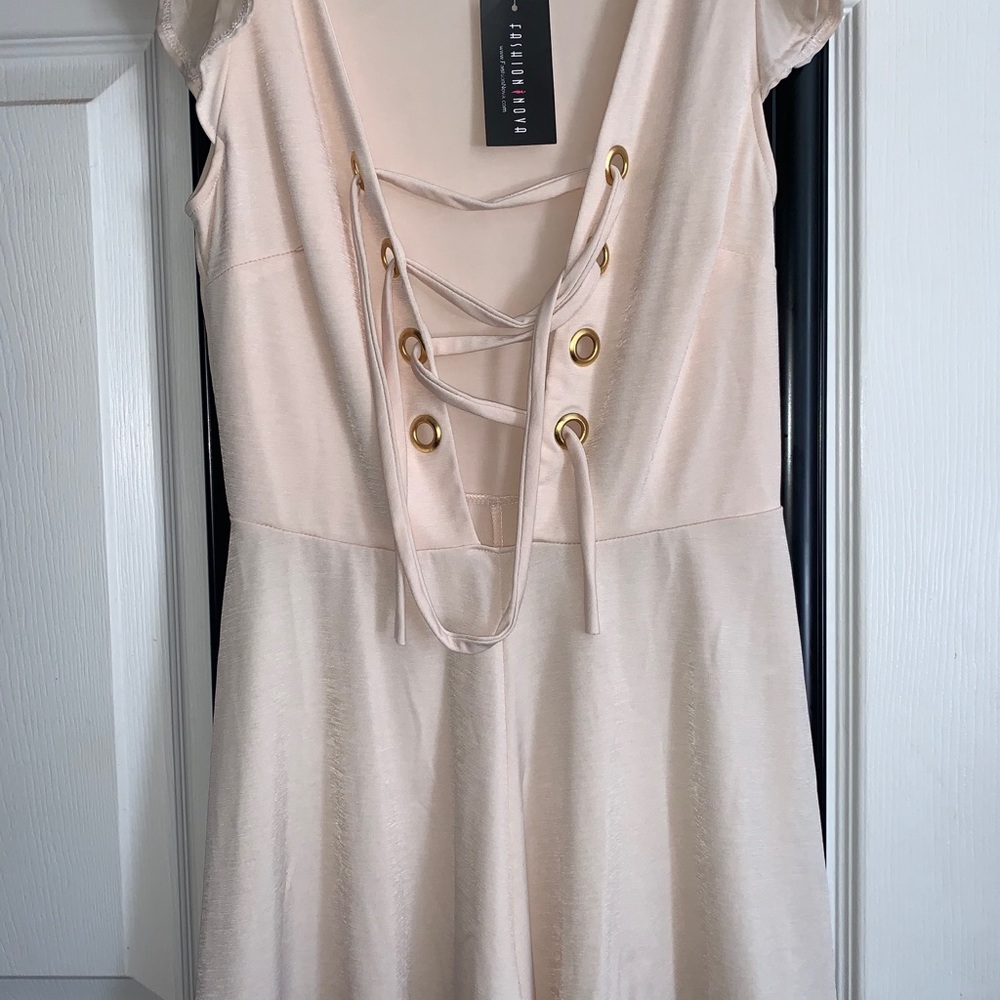 Cream Colored Romper SZ S